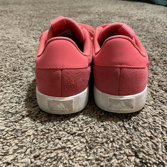 Adidas Women's Coral and Pink Sneakers - Picture 4 of 7
